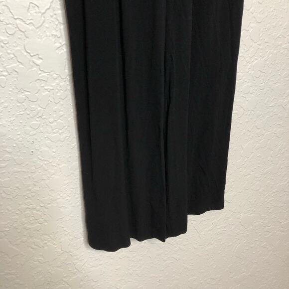 PAIGE Vanette black wrap front cropped jumpsuit size Extra Small XS - Picture 7 of 16